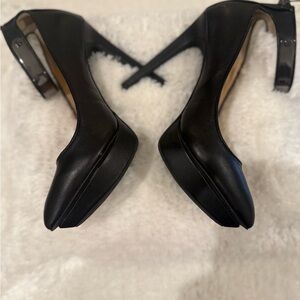 Jessica Simpson Black Platform Heels size 8